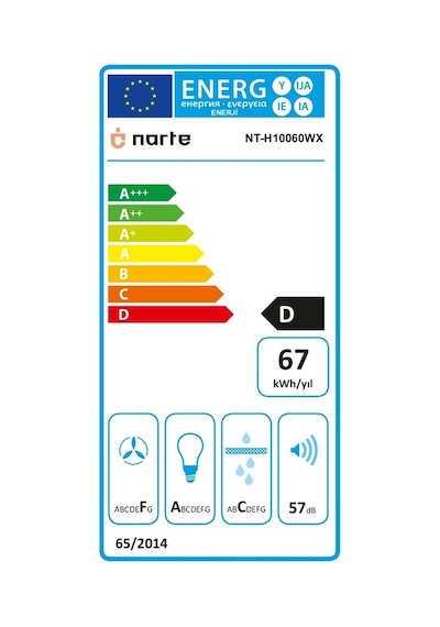 Narte OV401W - CG20060W - H10060WX Yeni Nesil Beyaz Ankastre Set