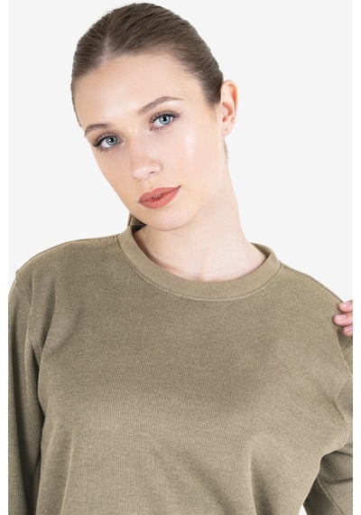 Lescon Bej Kadın Sweatshirt 23n-2102