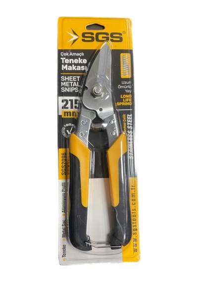 Sgs 2096 Çok Amaçlı Teneke Makası 215 Mm