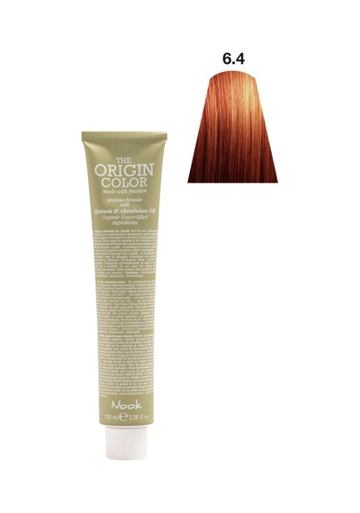 Nook Origin Color Profesyonel Saç Boyası 100 ML Doğal Kızıl Bakır