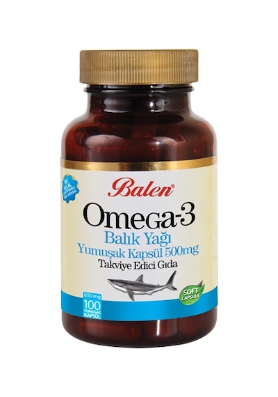 Balen Omega 3 Balık Yağı 100 Yumuşak Kapsül
