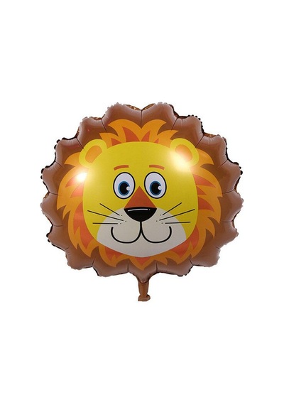 Arslan Kafası Şekilli Süpershape Folyo Balon 55 Cm 1 Adet