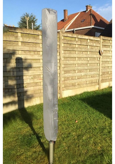 Brolly Gri Plaj Şemsiyesi Kılıfı Su Geçirmez Şemsiye Koruma Kılıfı Şemsiye Taşıma Çantası 150x20cm