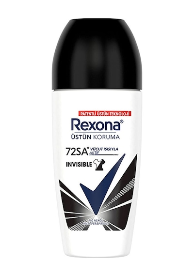 3 Adet Rexona Roll-on Invisible Black+white Kadın 50 Ml