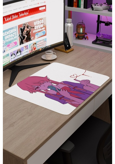 Mirai Nikki Anime V5 - 48x40 Xl Gaming Kauçuk Kaymaz Taban Mouse Pad Fare Altlığı