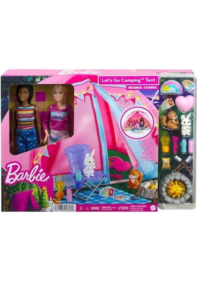 Barbie Malibu ve Brooklyn Kampta Oyun Seti HGC18