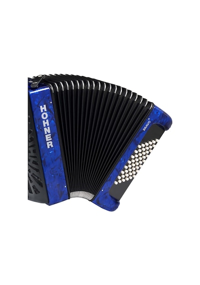 Hohner A16542 Bravo Iı 48 Akordiyon Darkblue