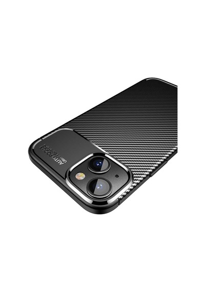 Apple Uyumlu iPhone 14 Tchs Negro Silikon Kılıf-siyah Siyah Siyah