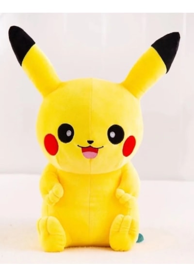 Pikachu Büyük Boy 40 Cm Peluş Oyuncak Sarı