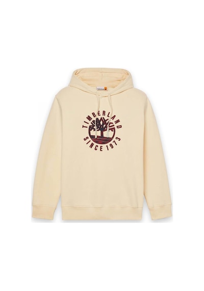 Timberland Tb0a6vgt Holiday Graphic Hoodie Krem Erkek Sweatshirt Krem
