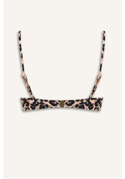 Defacto Regular Fıt Leopar Desenli Kırışık Dokulu Kumaş Bikini Üstü G7037ax26smbk81 Siyah-bk81 Defacto Regular Fıt Leopar Desenli Kırışık Dokulu Kumaş Bikini Üstü G7037ax26smbk81 Siyah-bk81