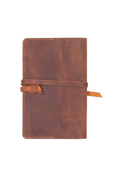 Bloom Scribe Wrap Moccasin A5 Hakiki Deri Defter Kılıfı