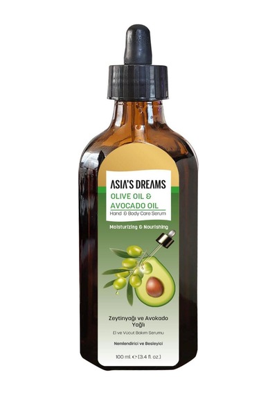 Zeytinyağı Ve Avokado Yağı El Ve Vücut Bakım Serumu 100 Ml