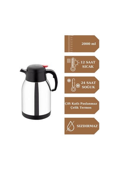 Star Termos - 1,5 Litre Paslanmaz Çelik Termos