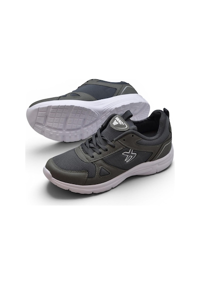 Papatay 2065 Ortopedik Taban Günlük Unisex Spor Ayakkabı Kadın Erkek Spor Ayakkabı Füme