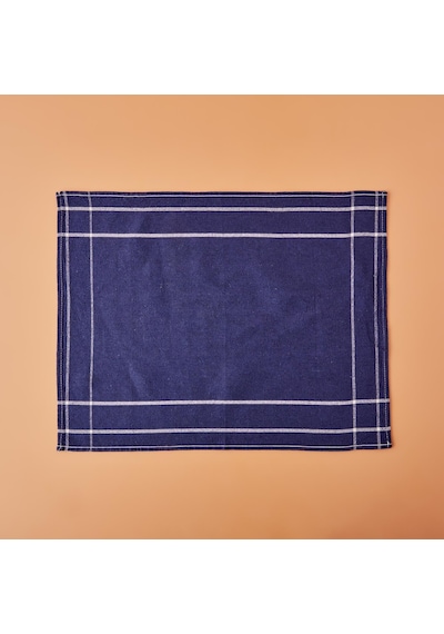 Bella Maison %100 Pamuk Liberty Kurulama Bezi Seti Lacivert 3'lü 45 x 65 CM