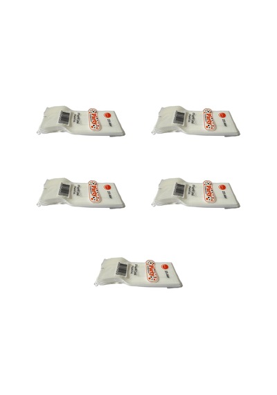Plastik Çatal Beyaz Renkli Parti Piknik Davet Doğum Günü Çatalı - 18 Cm. - 25 Adetlik 5 Paket