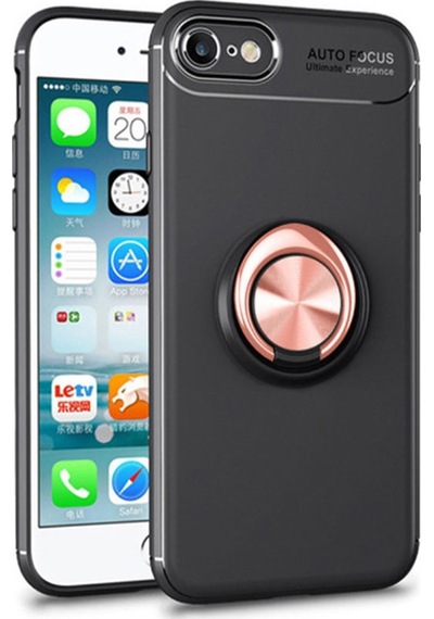 Microsonic Apple Uyumlu iPhone 6S Plus Kılıf Kickstand Ring Holder