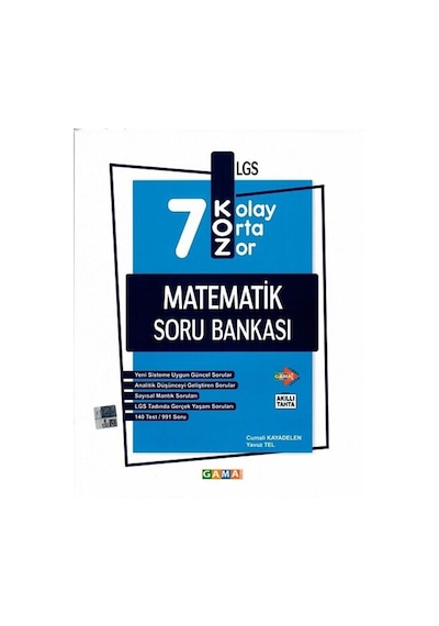7.Sınıf KOZ Matematik Soru Bankası- Gama Okul