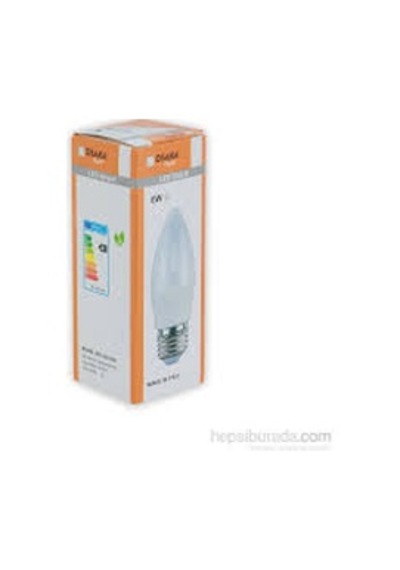Osaka 6 Watt Led Beyaz Günışığı E27 Duylu Mum Avize Buji Ampul 10 Lu Paket-Beyaz Işık 6500K