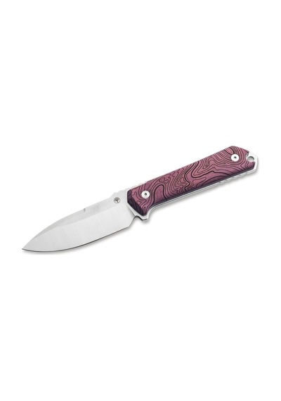 Böker Germany Kiboku Richlite Red Topo Kamp Bıçak Kırmızı