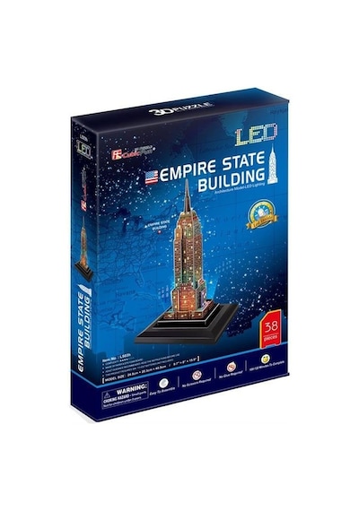 Neco 3d Puzzle Empire State  Binası-abd