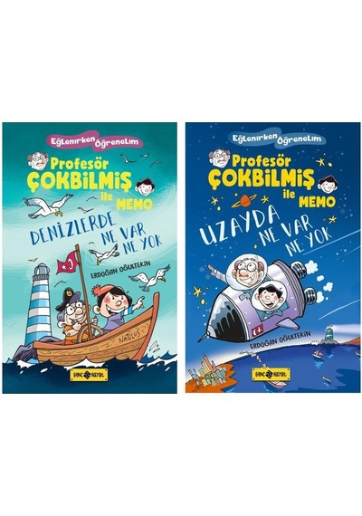 Profesör Çokbilmiş Ile Memo Seti 2 Kitap