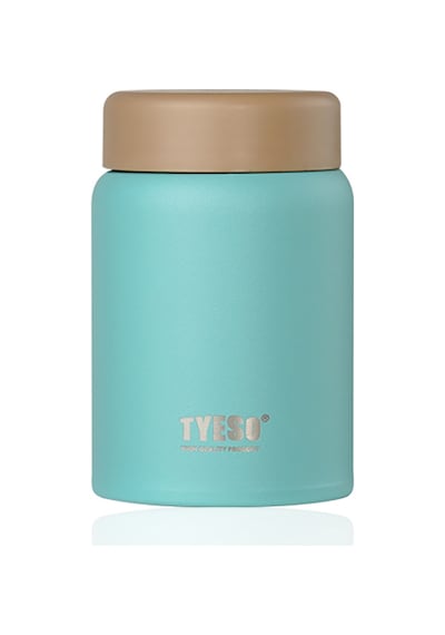 Tyeso Chief Anne Bebek Mama Vakumlu Termos Cep Boyu 280ml-Yeşil