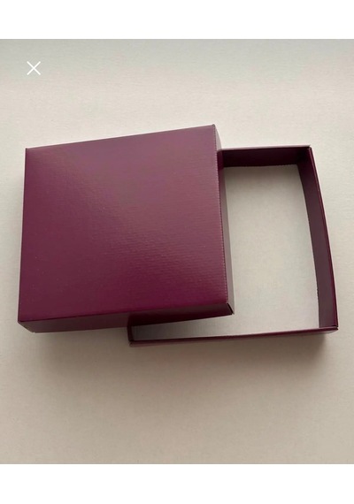 E-ticaret Karton Kutusu 34 34 5cm 3 Adet Mürdüm Hediyelik Eşya Kutusu