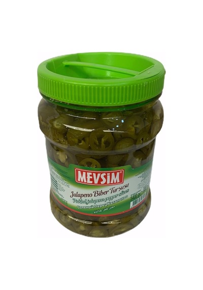 Mevsim Jalapeno Biber Turşusu 1400 G