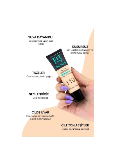 3'lü Fit Myi Tüp Fondöten Seti Bej
