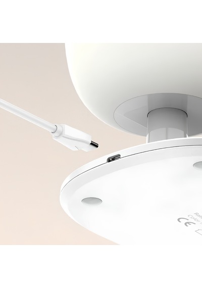 2 Si 1 Arada Led Rgb Masa Lambası Hızlı Kablosuz Şarj İstasyonu T