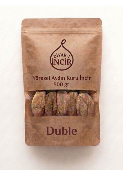 Aydın Dağ İnciri Duble 40 Kalibre 250g - 500g - 1kg - 15kg Seçenekli 500 G