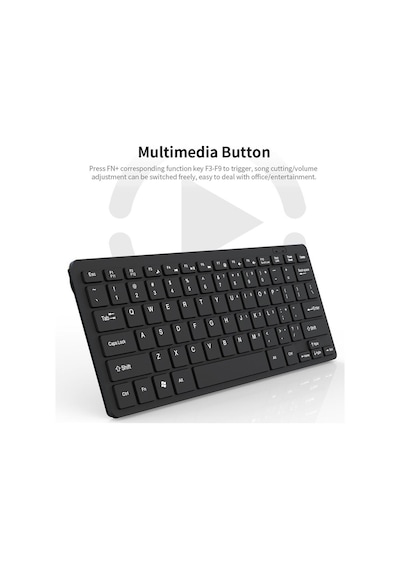 K1000 Mini Klavye 78 Tuşlu Mini Klavye Usb Powered Kablolu Klavye Çikolata Klavye Taşınabilir