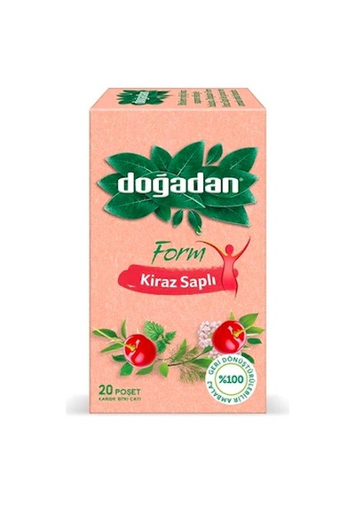 Doğadan Form Kiraz Saplı Karışık Bitki Poşet Çay 20'li
