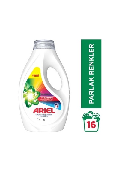 Parlak Renkler İçin 16 Yıkama Sıvı Çamaşır Deterjanı 1