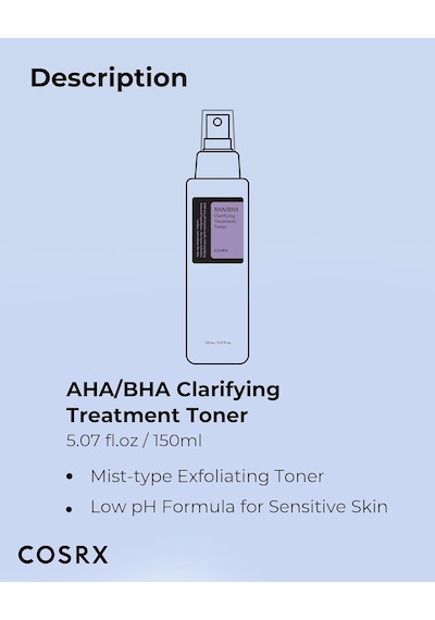 Aha/bha Clarifying Treatment Toner Cpnp Tonik