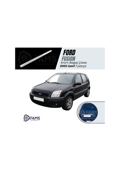 Ford Fusion Krom Bagaj Çıtası 2002 Üzeri P. Çelik