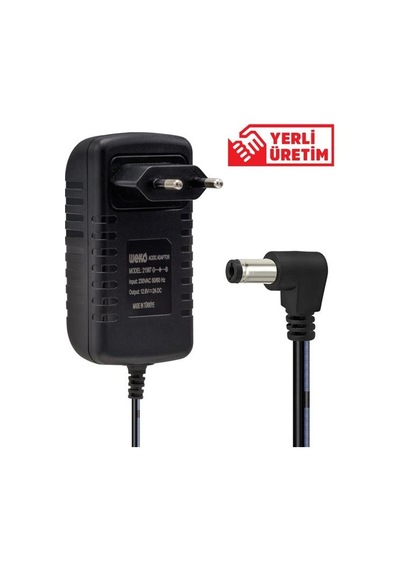 Weko 12.6v - 2 Amper Lithium Ion Battery Charger 5.5-2.5mm Lityum İyon Piller Için Uygun Şarj Cihazı