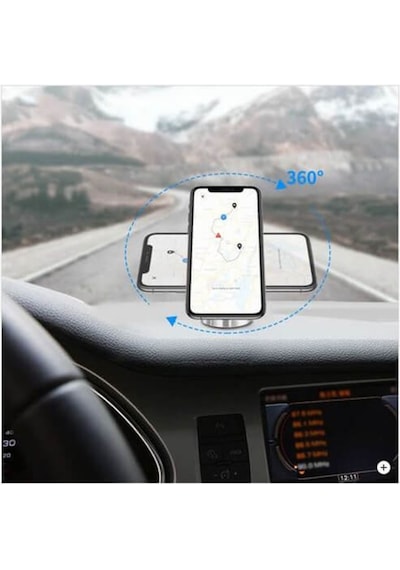 Mıknatıslı Araç Içi Telefon Gps Tutucu 360 Tüm Cihazlarla Uyumlu (533634611)