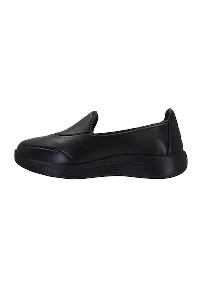 Ayak Trendi 4218 Kadın Hakiki Deri Faylon Taban Comfort Ayakkabı Siyah