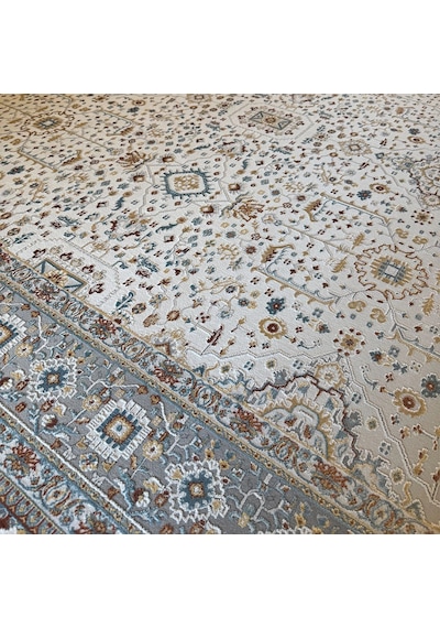 Sanat Halı Lagos 4100 A.gri Klasik Salon Halısı Renkli