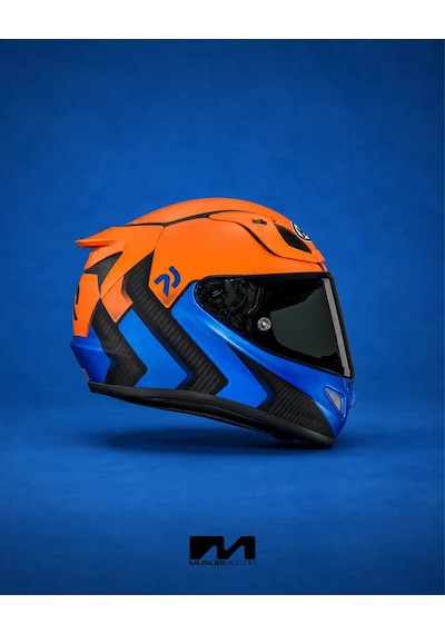 Hjc Rpha12 Kask Kos Mc27sf Çok Renkli