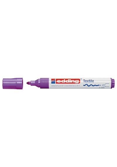 Edding 4500 Kumaş Kalemi - Lila - 2-3Mm