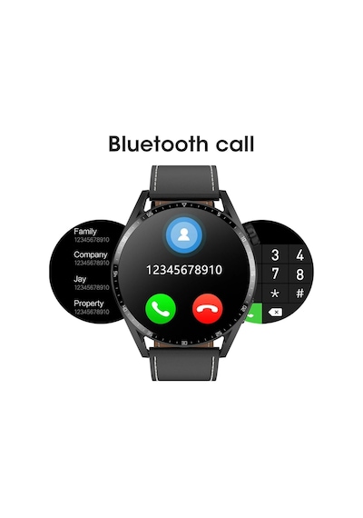 Wearfitpro Watch Spor 46mm Amoled Ekran Yuvarlak Kasa 1.52 Inç Erkek Akıllı Saat Iphone Huawei Xiaomi Uyumlu 8 Wearfitpro Watch Spor 46mm Amoled Ekran Yuvarlak Kasa 1.52 Inç Erkek Akıllı Saat Iphone Huawei Xiaomi Uyumlu 8