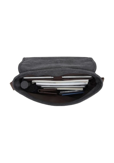 Smart Bags C-active Askılı Postacı Tipi Dosya Çantası Kanvas Kumaş C Active 1317 Gri