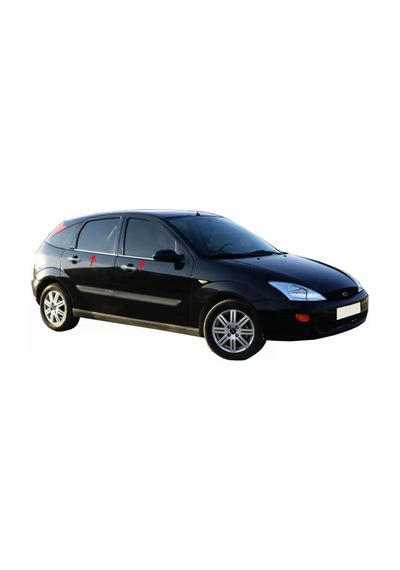Ford Focus 1 (hb) Krom Cam Çıtası 4 Parça 1998-2005 N11.6782