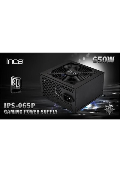 Inca IPS-065PB 650W 80+ Bronze 12 CM Fanlı Güç Kaynağı