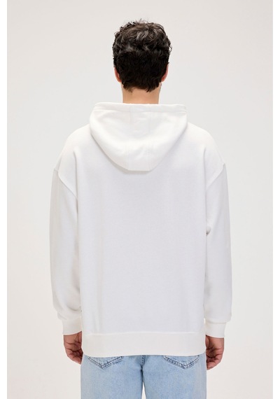 Bad Bear Drake Os Erkek Beyaz Sweatshirt 24.02.12.014-c04 001