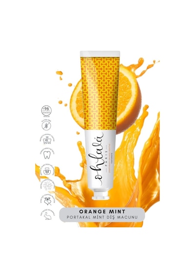 Ohlala Orange Mint Portakal-nane Diş Macunu 75ml